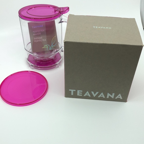 Teavana Perfectea Maker Infuseur Perfectea Fushsia Pink - Picture 3 of 4
